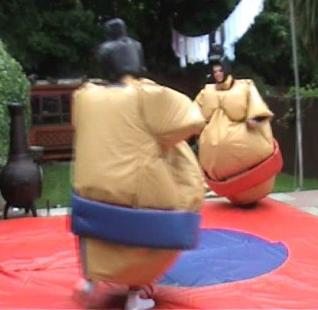 Sumo Wrestling Suits Hedge End Eastleigh Southampton Hampshire